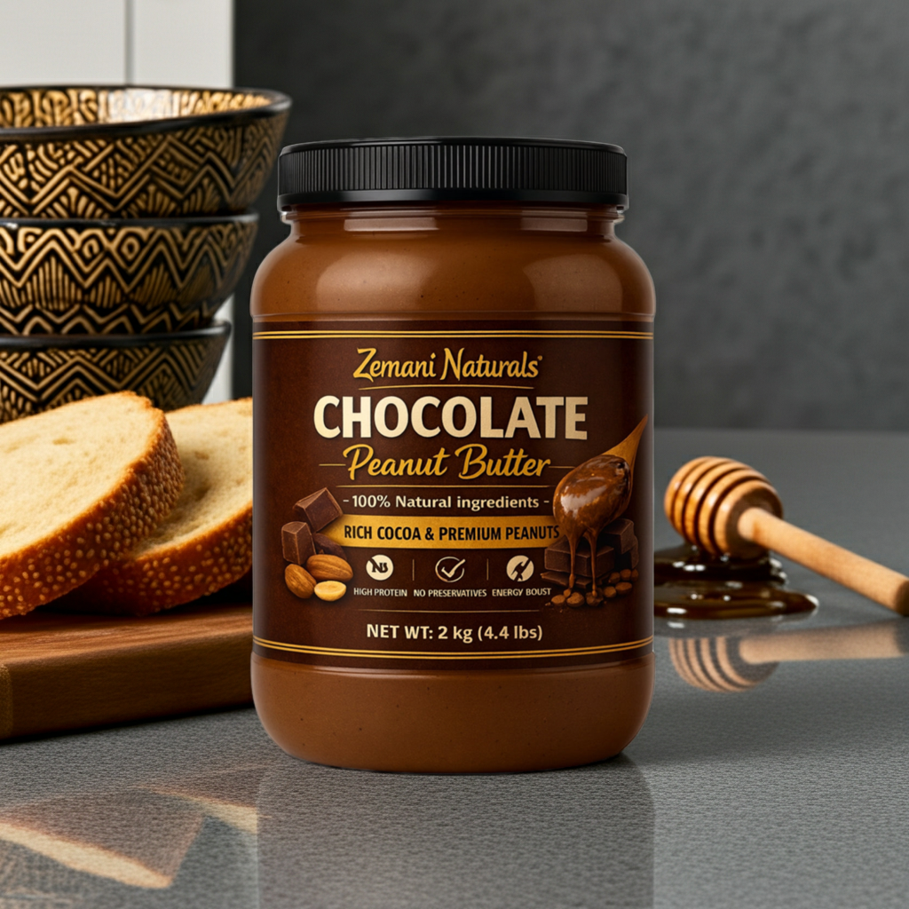 Zemani Naturals Chocolate Peanut Butter-2kg